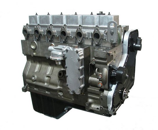 Cummins 6C Long Block Diesel Engine – 2 Thermostats